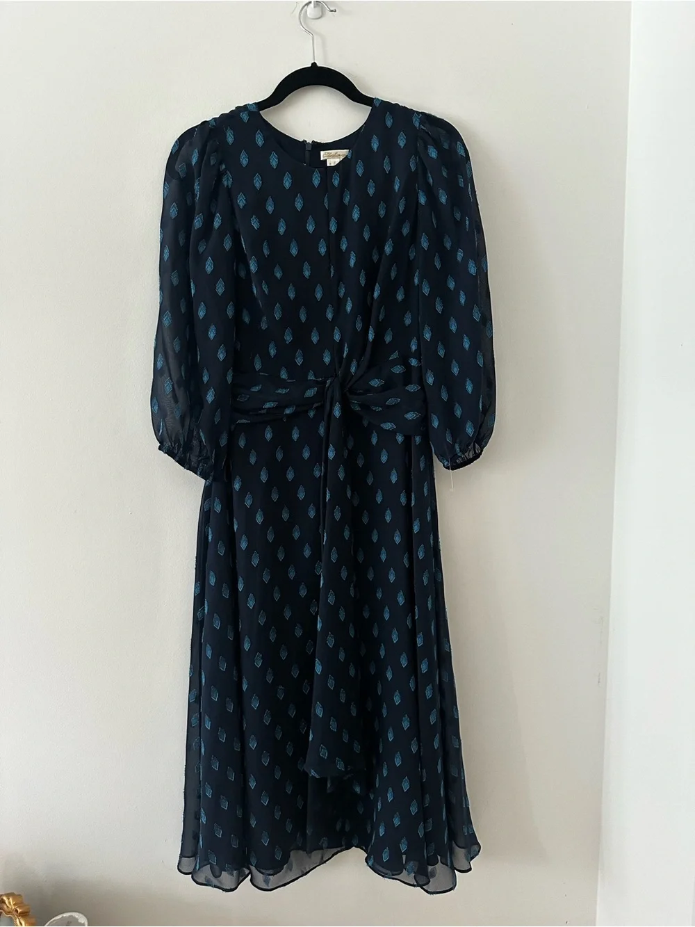 NWT Shoshanna Melrose Chiffon Midi Dress